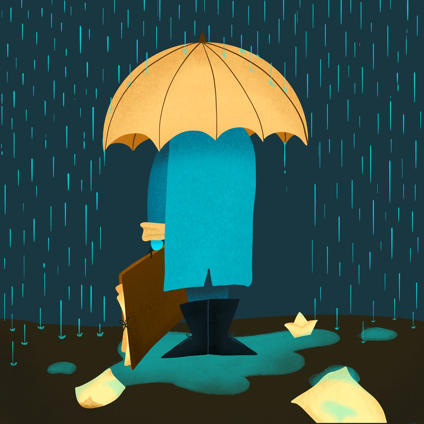 The adventures of an introvert: standing in the rain