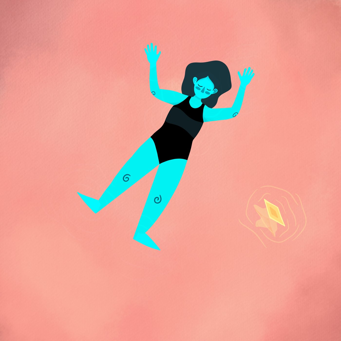 The adventures of an introvert: floating in the water