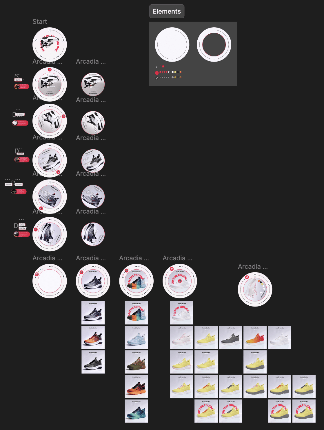 Day 2: interface elements designed in Figma