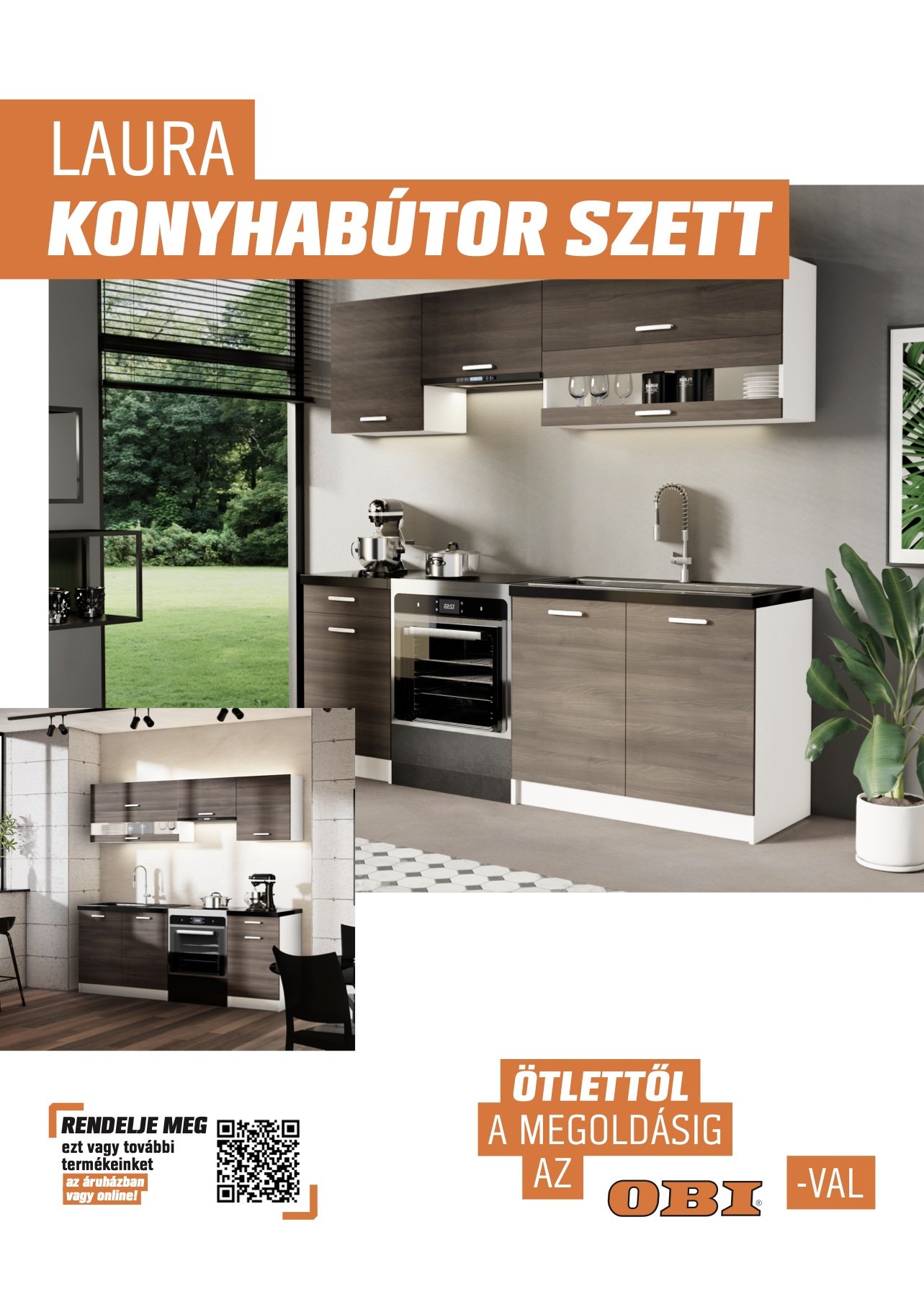 Front of the Laura kitchen brochure