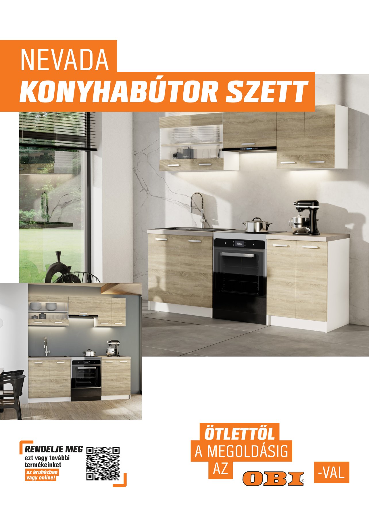 Front of the Nevada kitchen brochure