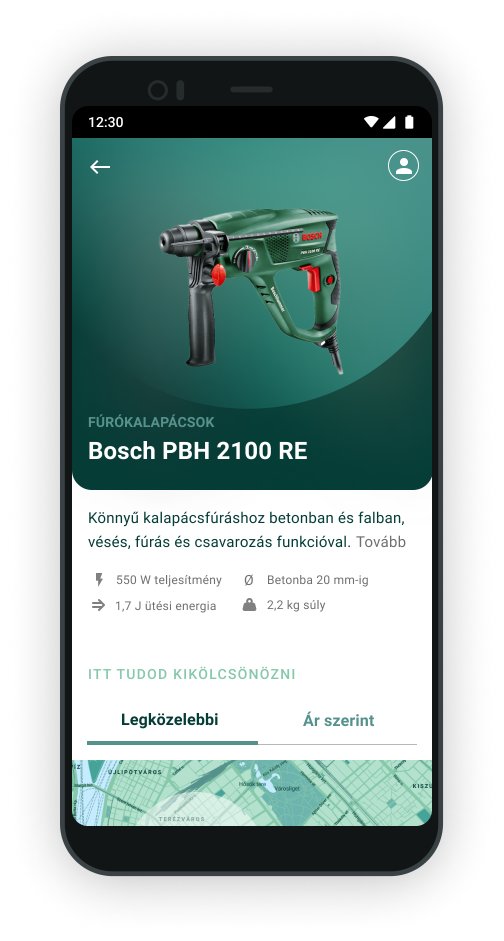 Tool detail page